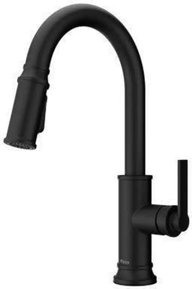 Main image of GT529-COLB, Colfax 1.8 GPM Single Hole Kitchen Faucet, Matte Black