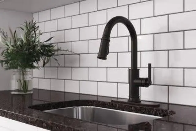 Alt view image 2 of 4 - GT529-COLB, Colfax 1.8 GPM Single Hole Kitchen Faucet, Matte Black