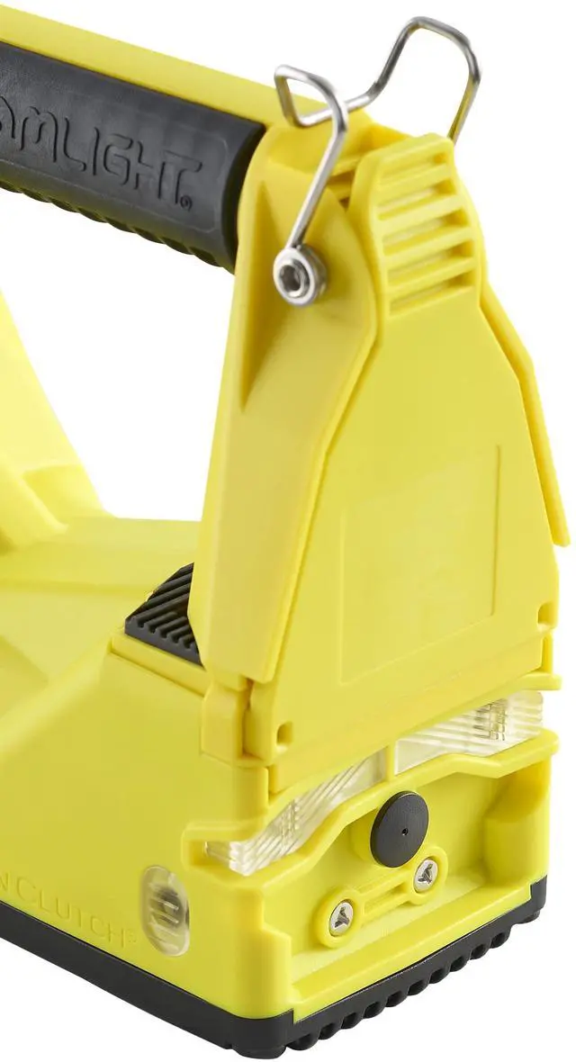 Alt view image 4 of 6 - 44371 Vulcan Clutch 1700-Lumen Rechargeable Multi-Function Lantern with 120V/100V AC/12V DC, Includes Heavy Duty Shoulder Strap, Yellow