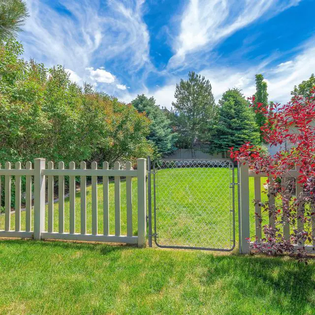 Alt view image 5 of 6 - Adjust-A-Gate Chain Link Walk Gate Kit, Fits 24-72 in. Openings & Up to 4 ft., Round Corner Frame, Gray - Heavy-Duty Outdoor Reinforcement & Accessories for Gates and Fences
