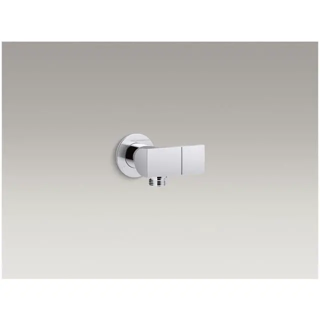Alt view image 2 of 3 - Exhale Wall-Mount Handshower Holder With Supply Elbow And Check Valve