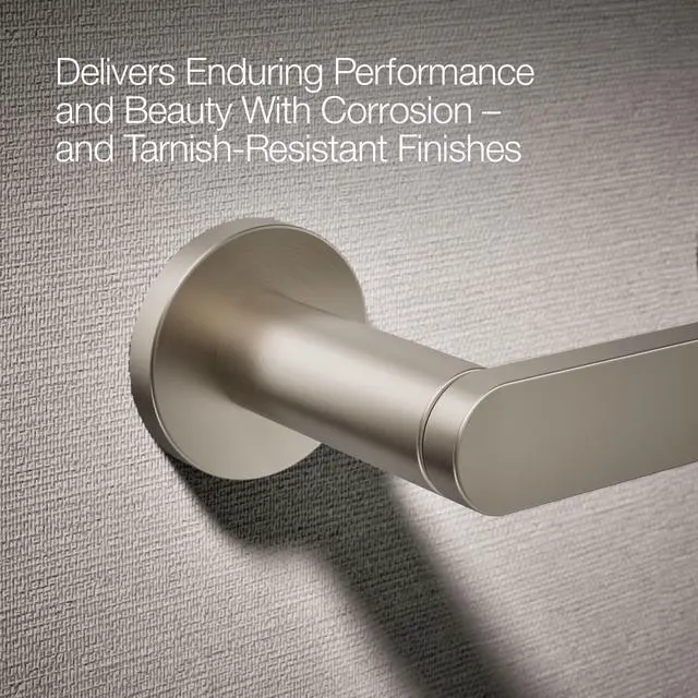 Alt view image 5 of 6 - K73147-BN Composed Wall Mounted Pivoting Toilet Paper Holder Brushed Nickel