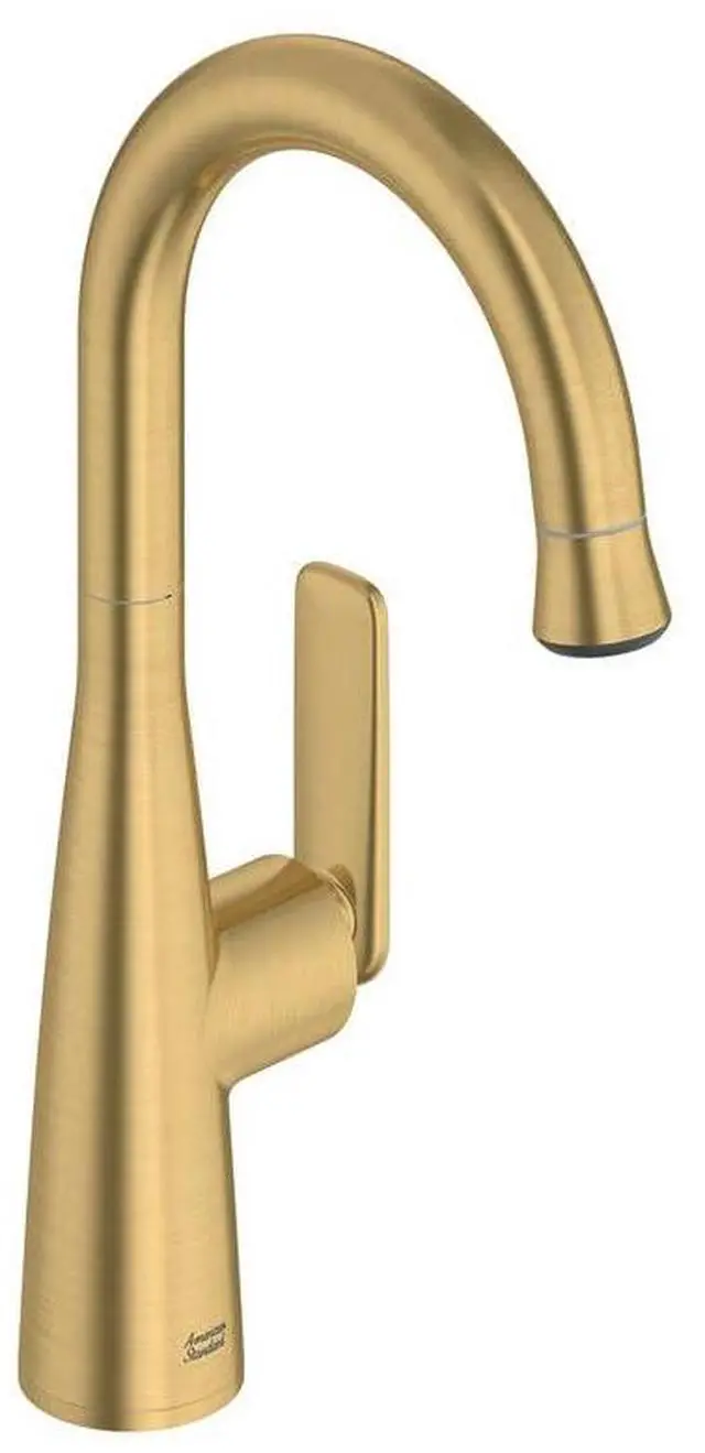 Main image of 104827GN00 Aspirations Pull-Down Bar Sink Faucet, 1.8 GPM, Brushed Gold