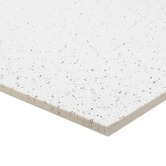 Alt view image 3 of 5 - CORTEGA 769 Acoustic Ceiling Tiles - 2x4, 12 White Tiles for Suspended Ceiling Grid