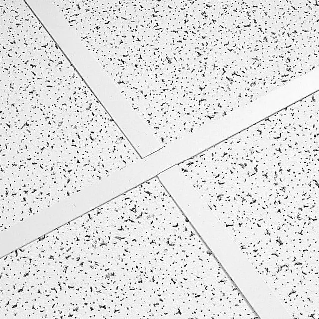 Alt view image 5 of 5 - CORTEGA 769 Acoustic Ceiling Tiles - 2x4, 12 White Tiles for Suspended Ceiling Grid