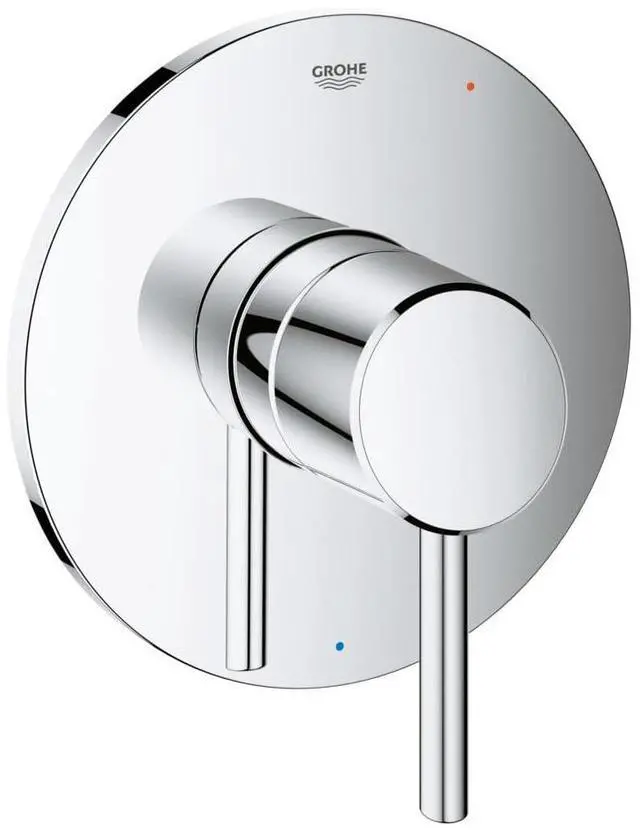 Main image of 14468000 Concetto Shower Valve Trim Kit with Pressure Balance Cartridge, Starlight Chrome