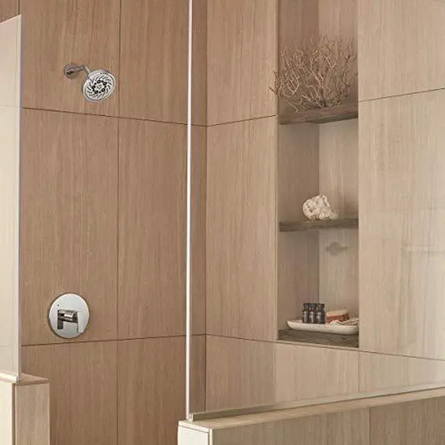 Alt view image 4 of 6 - Polished Chrome, S-6000-E2 Vector Multi-Function Adjustable Shower Head, 2.0 GPM