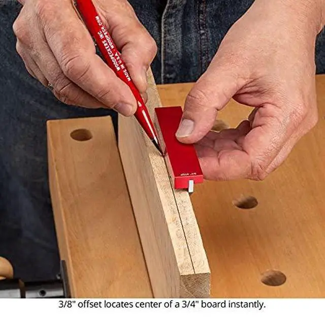 Alt view image 4 of 6 - Delve Square, 10-in-1 Woodworking Layout Tool, 6 Inch, Stainless Steel, Feature Packed Carpenter Square