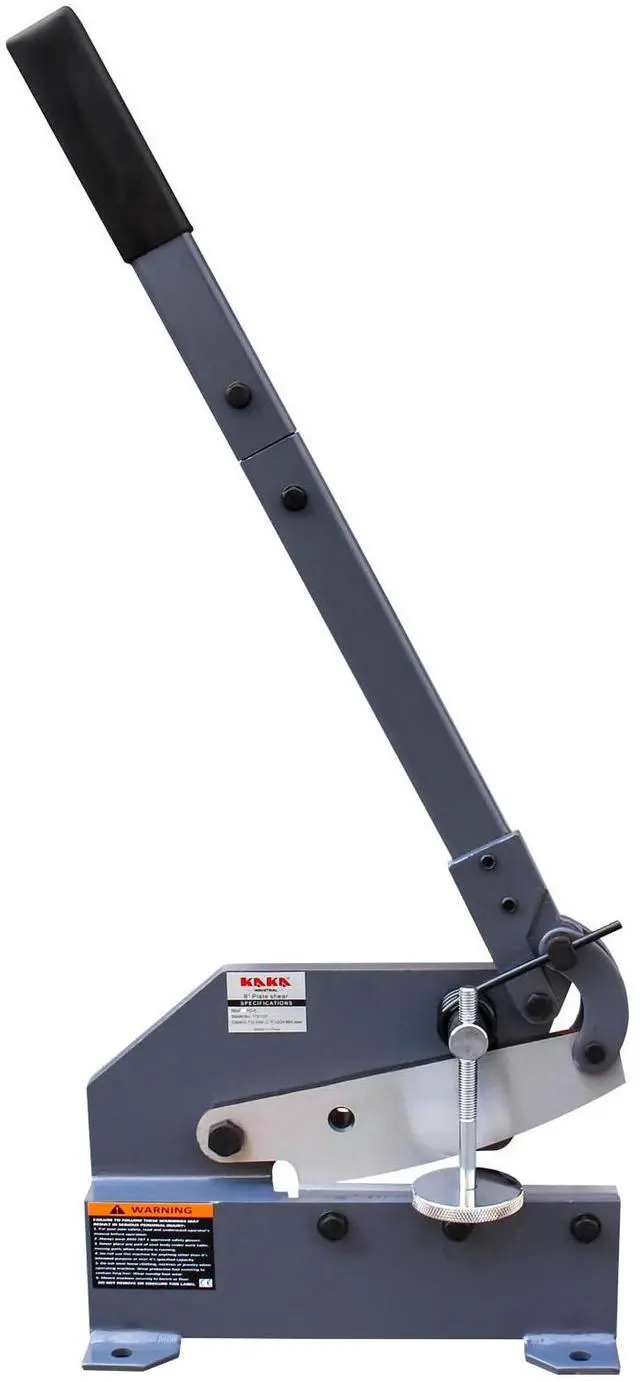 Main image of Sheet Metal Cutter 8-Inch | 0.51 inch Round Bar Capacity | HS-8 Manual Plate Shear Bench-Mounted for Steel Plates and Bars