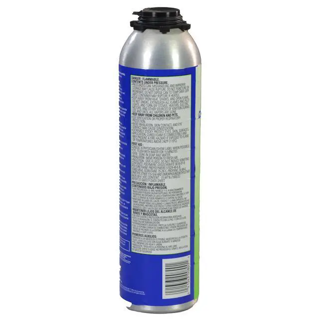 Alt view image 4 of 6 - Enerfoam 30oz Sealant, Fireblock Rated, Polyurethane Expanding Foam Sealant, Gaps and Cracks Filler, Closed Cell Spray Foam Insulation, Pack of 12 with Applicator (2ft Long Gun)