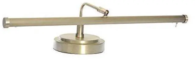 Main image of 4" Height Piano Desk Lamp - Antique Brass - PLED101ABD