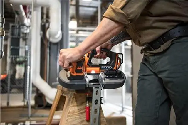 Alt view image 6 of 6 - 18V Compact Band Saw Tool ONLY R8604B | Battery and Charger Sold Separately - Not eligible for the Service Agreement