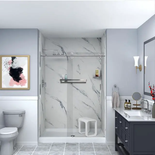 Alt view image 2 of 6 - JGBS20-PC Jocelyn 20-in Grab Bar Shelf, Polished Chrome