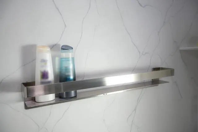 Alt view image 2 of 6 - JGBS20-BS Jocelyn 20-in Grab Bar Shelf, Brushed Stainless