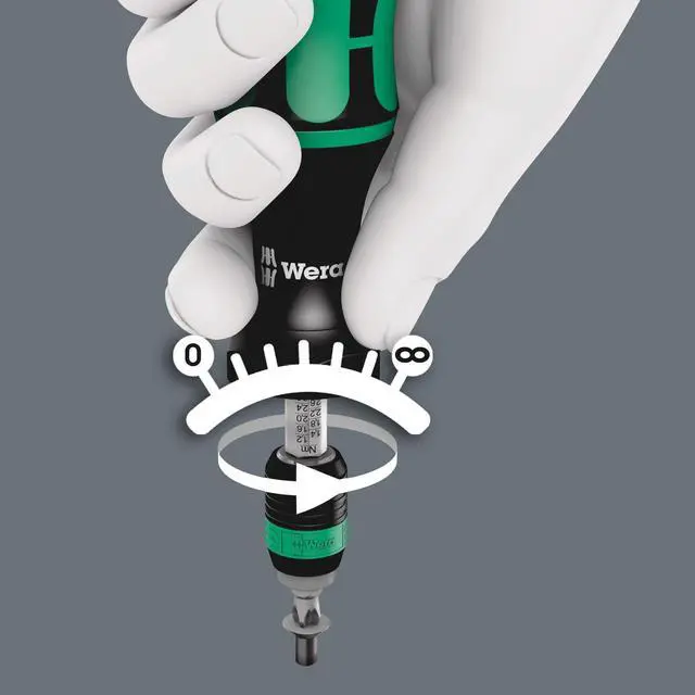 Alt view image 6 of 6 - Torque Screwdriver Set, 7445/46/47 Lbs.-in - 5350451001