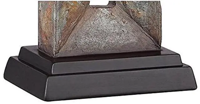 Alt view image 5 of 6 - Tahoe Small Rustic Traditional Style Table Lamps 26" High Set of 2 Natural Stale Open Base Rectangular Box Shade for Living Room Bedroom House Bedside Home (Colors May Vary)