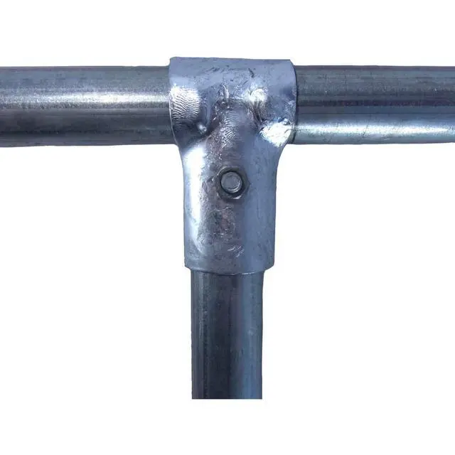 Alt view image 4 of 6 - Black Powder Coated Chain Link Fence Butterfly Gate Latch - 1-3/8" Gate Frame and 2-3/8" Gate Post - Fence Gate Latch with Hole for Padlock - CASE Qty 10