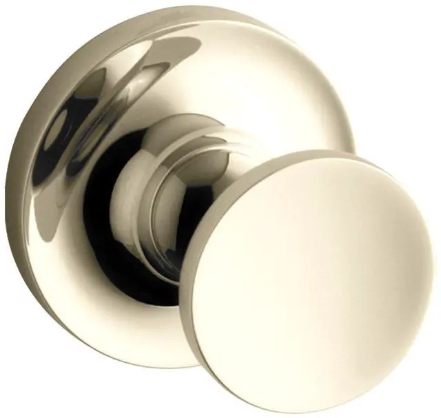 Main image of K-14443-AF Purist Robe Hook, Vibrant French Gold