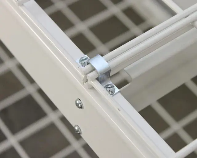 Alt view image 4 of 5 - Garage Shelving Unit - Storage Shelf That Holds 500 Pounds Per Shelf Rack - All Steel Shelves for Storage - Easy to Assemble Shelving Storage, Garage Shelf, Hammertone (24" x 72" x 84")