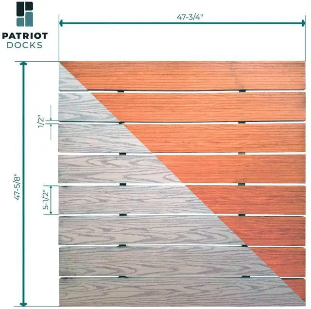 Alt view image 3 of 6 - Aluminum 4'x4' Decking Panel