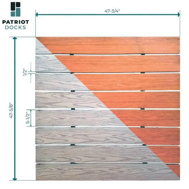 Alt view image 3 of 6 - Aluminum 4'x4' Decking Panel