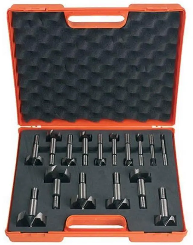 Main image of CMT 537.000.16 16-Piece Forstner Bit set