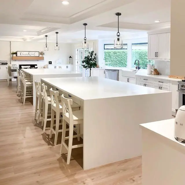 Alt view image 6 of 6 - K9 Crystal Black Pendant Light Fixtures, Modern Farmhouse Pendant Lights Kitchen Island, Kitchen Pendant Light Over Island, Indoor Cloche Crystal Pendant Lighting,E12 Bulb Included