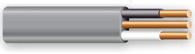 Main image of 10/2 UF-B Wire, Underground Feeder and Direct Earth Burial Cable (125ft)
