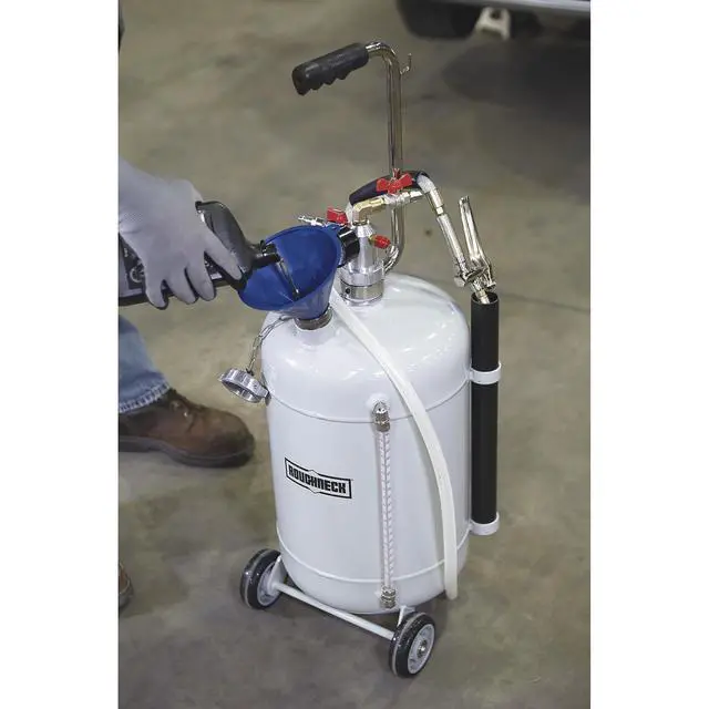 Alt view image 2 of 6 - Air-Operated Oil Dispenser - 8-Gallon, 145 PSI