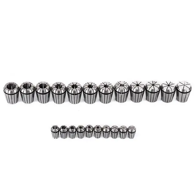 Alt view image 3 of 6 - Collet Set CNC CAT40 Tooling Package ER32 ER16 Collet Sets Mill Holder Spanner Drill Chuck (collet set)