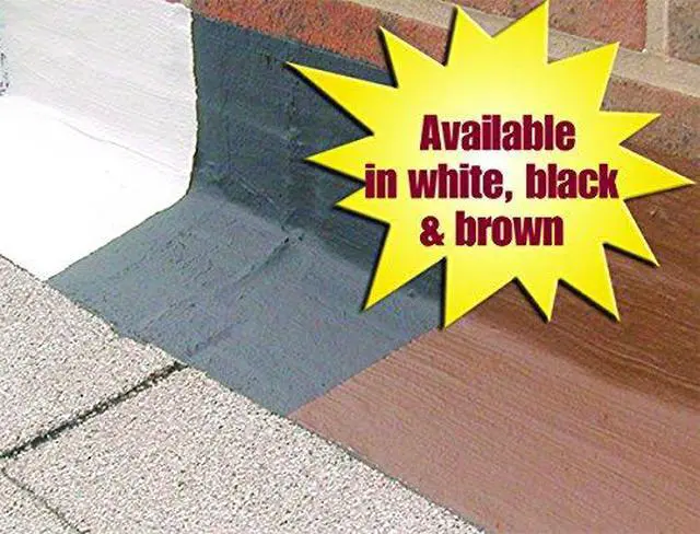 Alt view image 2 of 6 - FlashSeal Elastomeric Roof Chimney Flashing Sealant - Flexible and Long Lasting Waterproof Sealant to Stop Leaks Around Chimneys, Stacks, Vents & Skylights - 1 Gallon (Brown)