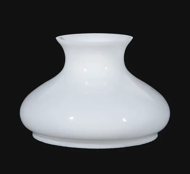 Alt view image 3 of 5 - ® 7" Opal Glass Tam-O-Shanter Style Student Lamp Shade