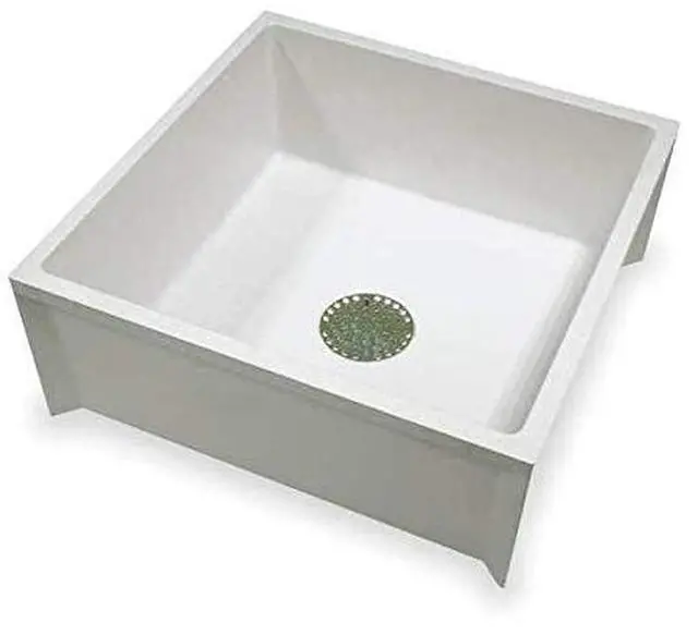 Main image of 24 in W x 24 in L x 10 in H, Fiberglass, Mop Sink