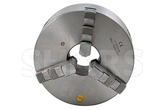 Alt view image 2 of 6 - 10" 3 Jaw Self Centering Scroll Lathe Chuck 202-5413 R[