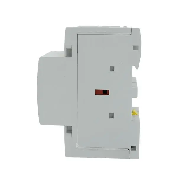 Alt view image 2 of 6 - 16 Pole (4 Pole x 4) 120v Coil Contactor NO 63 amp IEC 400V AC Contactor 110/120VAC Coil - Motor Load 40A, Lighting Load 63A | Silent Operation Includes DIN Rail and Phillips Screws