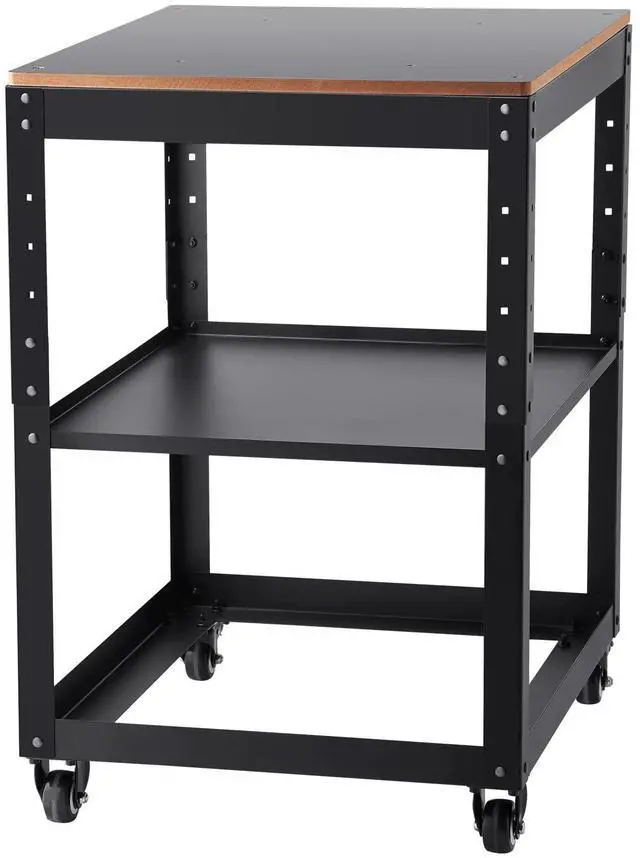 Main image of Thickness Planer Stand, 100 lbs heavy loads, Three-Gear Height Adjustable Thickness Planer Table,with 4 Stable Casters & Storage Space, for most planers, saws, bench-top machines, power tools