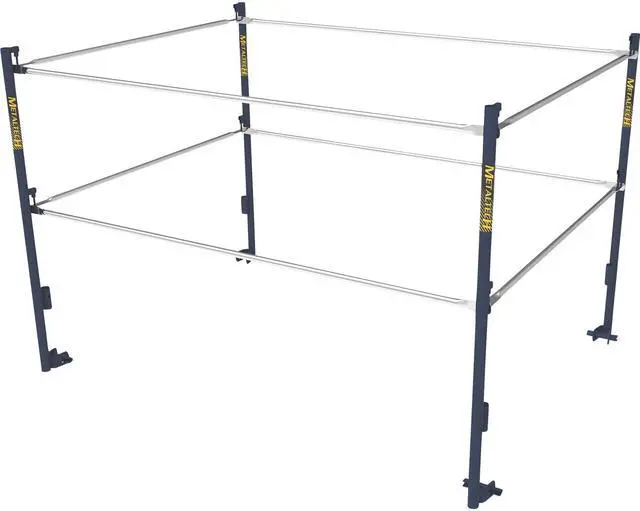 Main image of 5ft.W x 7ft.D Scaffold Guardrail System - Model Number M-MG507K