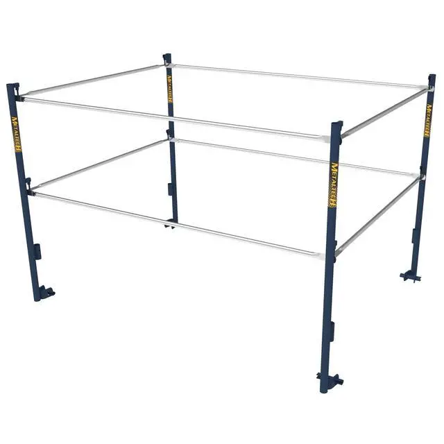 Alt view image 2 of 6 - 5ft.W x 7ft.D Scaffold Guardrail System - Model Number M-MG507K