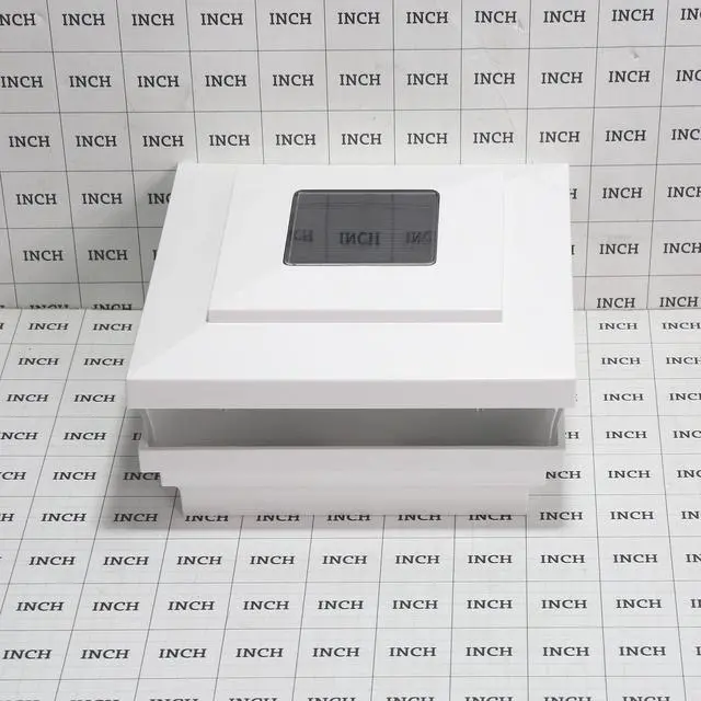Alt view image 6 of 6 - 4.5" Sq. Cape May Solar LED Lighted Vinyl Post Caps Pack of 6 - White (Made in the USA)