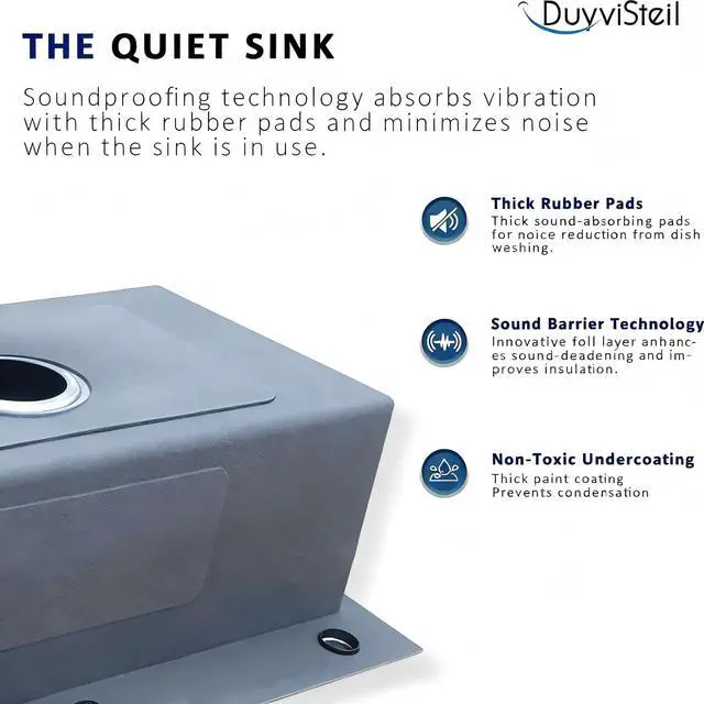 Alt view image 5 of 6 - 33x22 Drop in Kitchen Sink, 10" Deep Large Top Mount Single Bowl Kitchen Sinks Nano Coating Stainless Steel Kitchen Laundry Room Sinks with Accessories