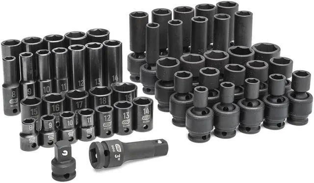 Main image of 51 Piece 3/8" Drive Metric Impact Master Set - 89092