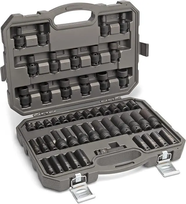 Alt view image 4 of 6 - 51 Piece 3/8" Drive Metric Impact Master Set - 89092
