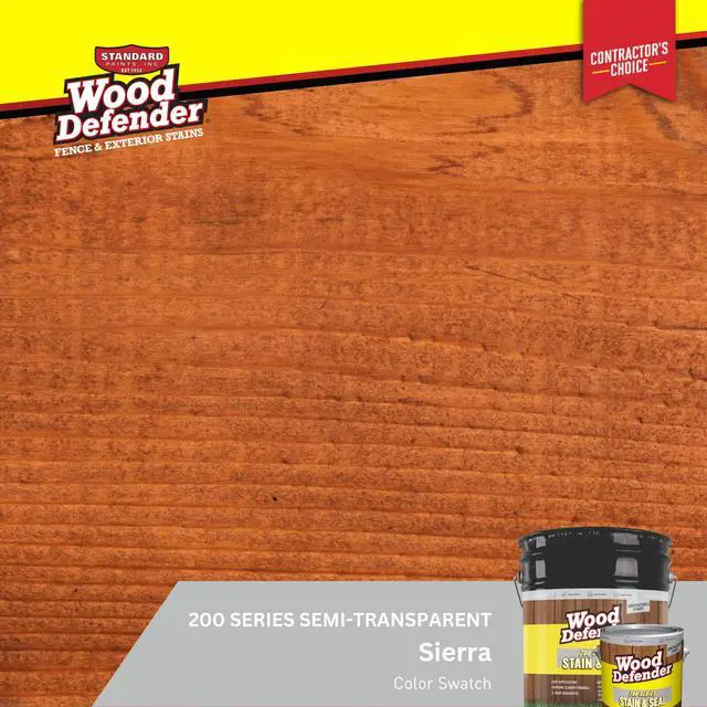 Alt view image 2 of 6 - 200 Series Sierra Semi-Transparent Stain & Sealer 5-Gallon