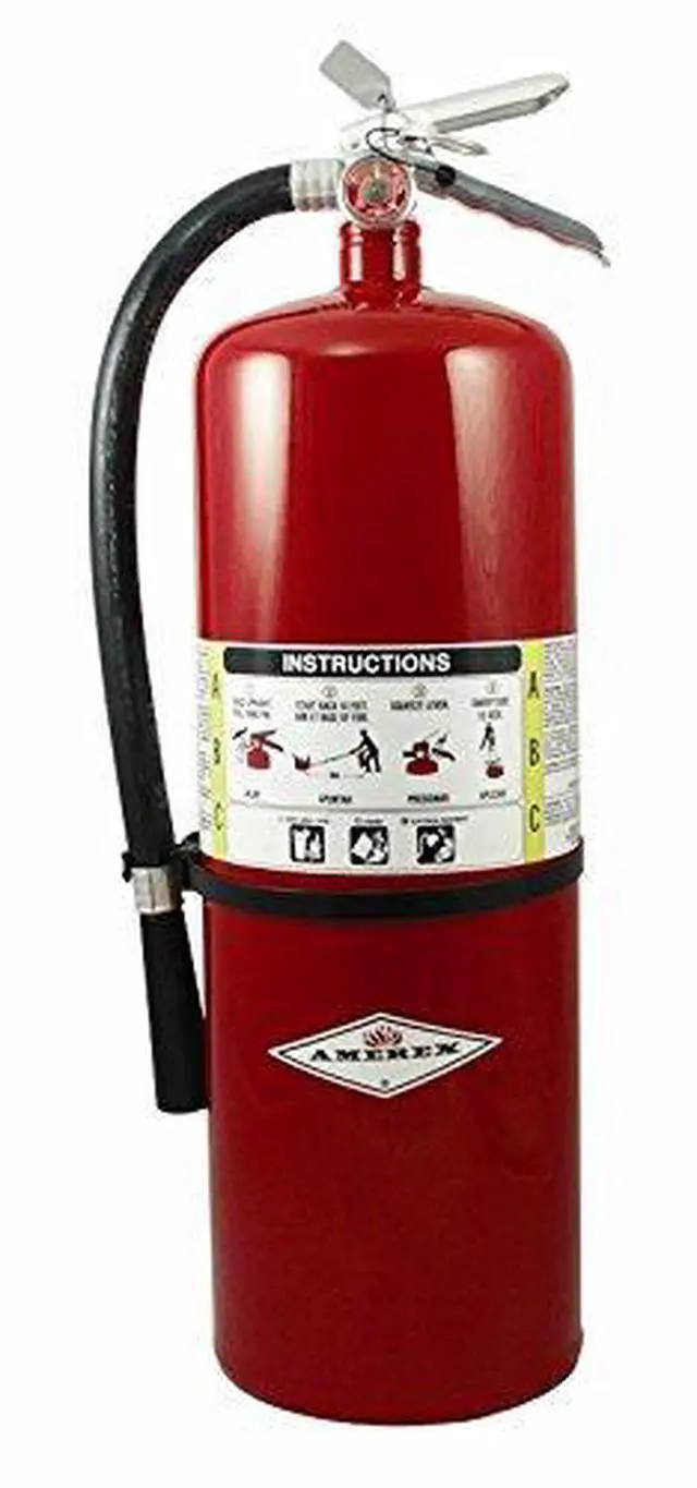 Main image of A411 ABC Dry Chemical Fire Extinguisher with Aluminum Valve, 20 lb