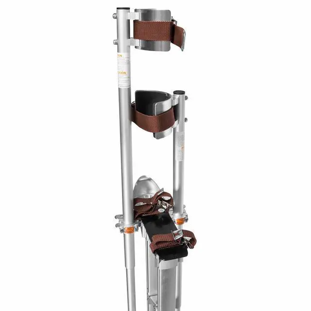 Alt view image 5 of 5 - Pro 48" - 64" Drywall Stilts - Silver