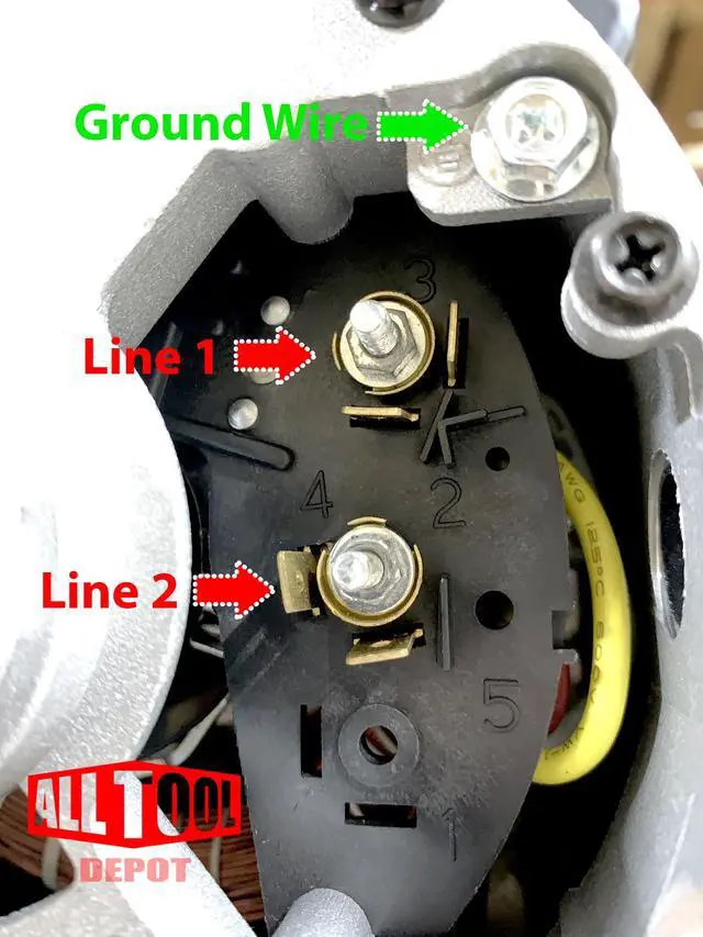 Alt view image 6 of 6 - 3.7 HP 3450 RPM, 56 Frame, 230V, 17.2Amp, 5/8" Shaft, Single Phase NEMA Air Compressor Motor - EM-04