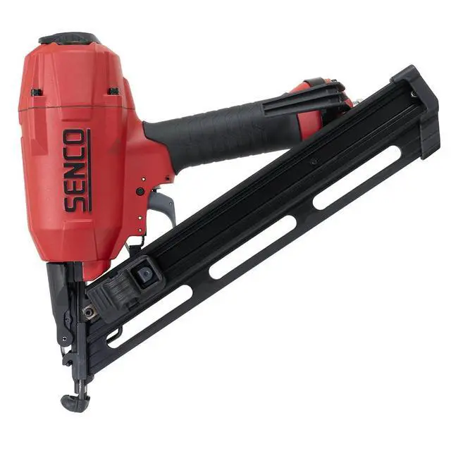 Alt view image 2 of 6 - Pneumatic 4 Piece Finish Kit Includes 3 Air Powered Tools for Finish & Trim Projects: 15 GA finish nailer, 18 GA brad nailer, 18 GA stapler, and storage bag (10S0001N)