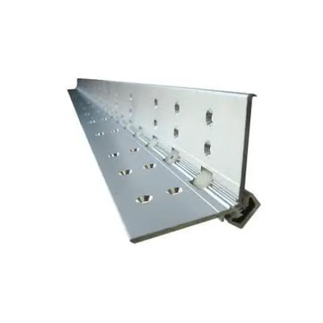 Alt view image 3 of 6 - Anodize Aluminum Continuous Hinge - Heavy Duty - Full Mortise - Great for Door Improvement - Piano Hinge - Residential/Commercial. (Silver, 95 inch)