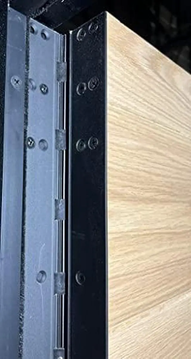 Alt view image 4 of 6 - Anodize Aluminum Continuous Hinge - Heavy Duty - Full Mortise - Great for Door Improvement - Piano Hinge - Residential/Commercial. (Silver, 95 inch)