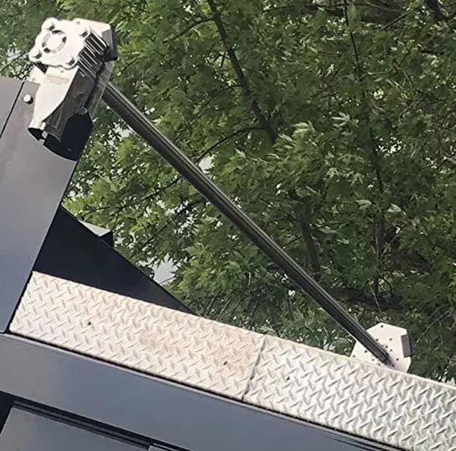 Alt view image 4 of 4 - Universal Aluminum Tarp Axle for Dump Truck Tarp Systems up to 8' Wide